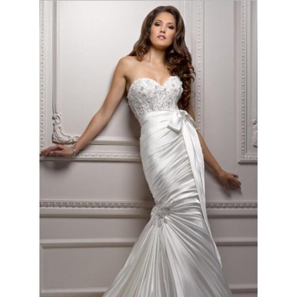 NWT Maggie Sottero Wedding Bridal Gown Mia - Picture 3 of 9